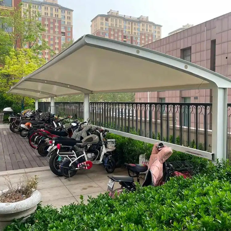 坪山区膜结构电动车棚